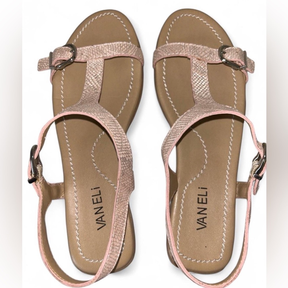 Vaneli Womens Taletha T-Strap Sandals size 7.5 - Picture 5 of 6
